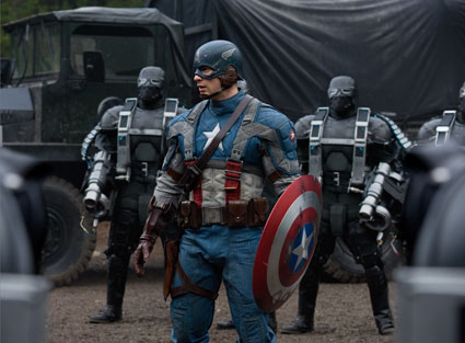 Chris Evans stars as "Captain America: The First Avenger"