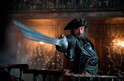 Ian McShane in "Pirates of the Caribbean: On Stranger Tides"
