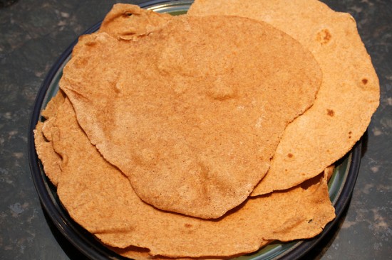 Spelt Tortillas