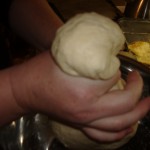 squeeze dough