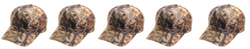 5 camo hats