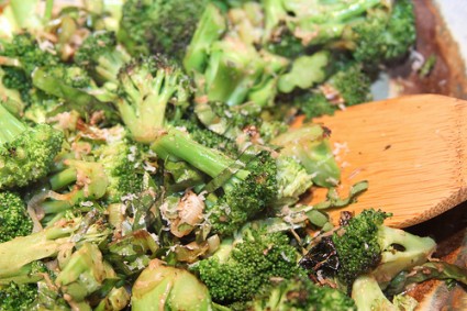 broccoli with leeks 1
