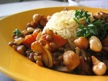 chickpea with lentils