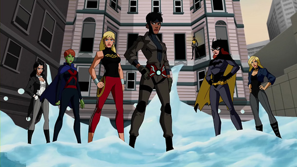 Young Justice - superheroines