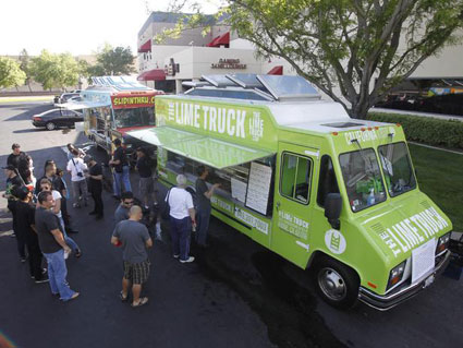 The Lime Truck starts off big on "The Great Food Truck Race"