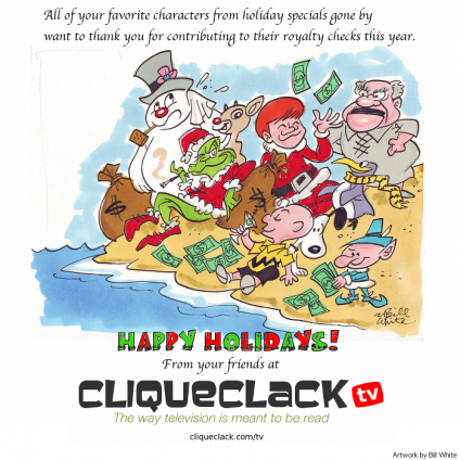CliqueClack TV Holiday Card