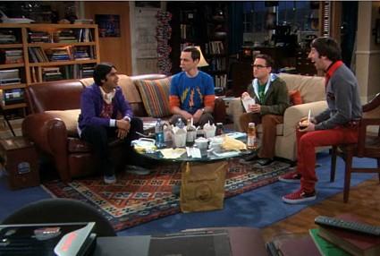 The boys from The Big Bang Theory