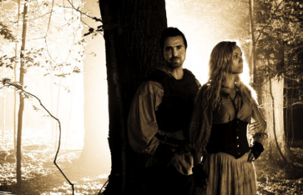 Emilie Ullerup and Paul McGillion in "Witchslayer" (based on the story of Hansel and Gretel)