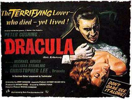 Christopher Lee as Dracula