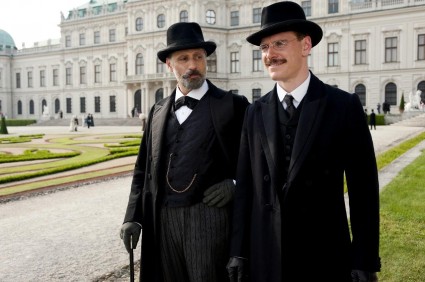 Viggo Mortensen and Michael Fassbender in "A Dangerous Method"