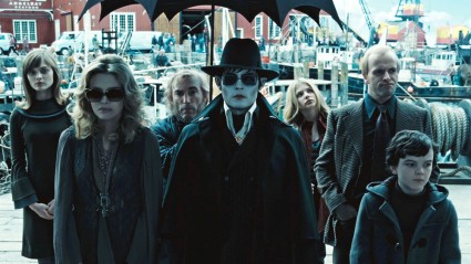 The Collins family in Tim Burton's "Dark Shadows"