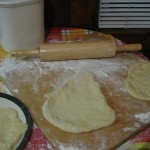flattening-dough