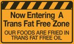 Trans Fat Zones in Baltimore