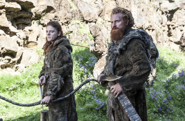 Ygritte Tormund Giantsbane Kristofer Hivju Rose Leslie Game of Thrones