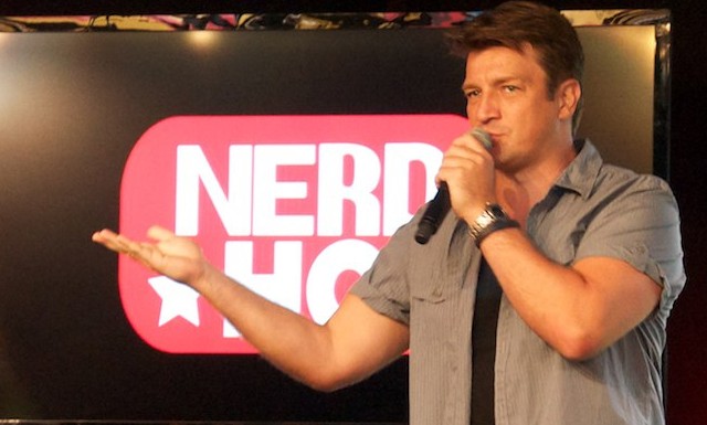 Nathan Fillion SDCC NerdHQ