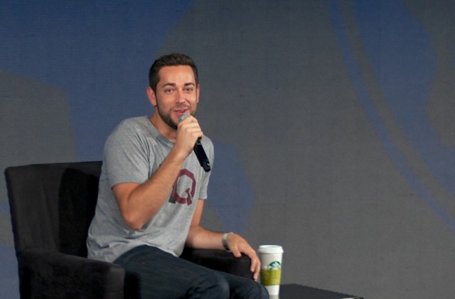 Zachary Levi NerdHQ SDCC