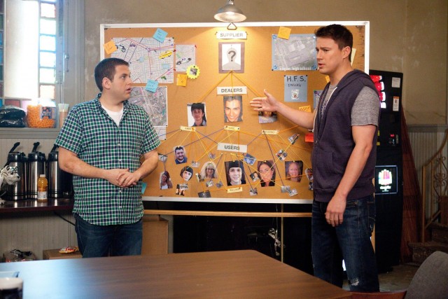 Channing and Hill in "21 Jump Street"