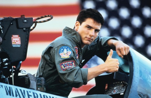 Tom Cruise in "Top Gun"