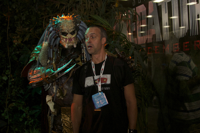 Keith with Predator