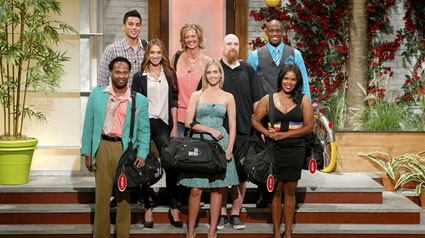 Eight new house guests move into the "Big Brother" house