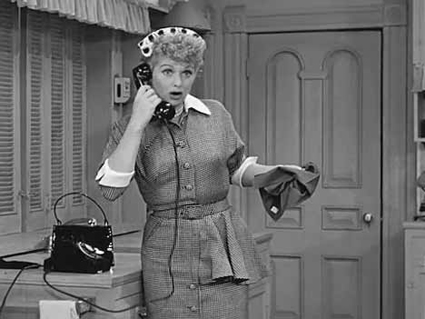 Lucille Ball in "I Love Lucy"