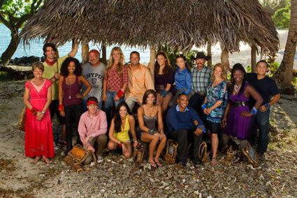 The cast of "Survivor: South Pacific"