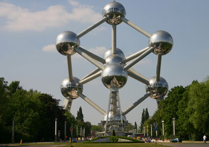 The Atomium in Brussels