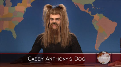 Daniel Radcliffe as Casey Anthony's dog