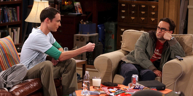 TBBT - The Big Bang Theory - 3D Schach Sheldon vs Leonard 