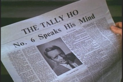 The Prisoner Tally Ho newspaper