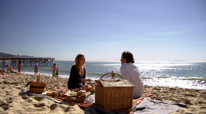 Beth and Mick on the Beach